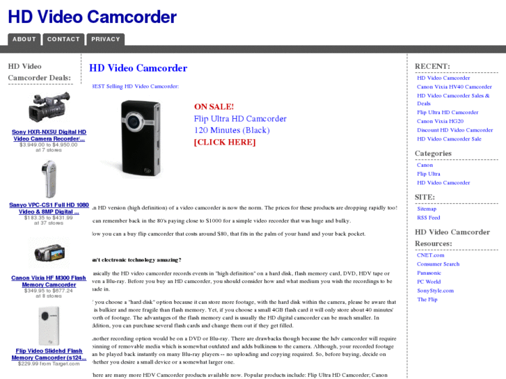 www.hdvideocamcorder.org