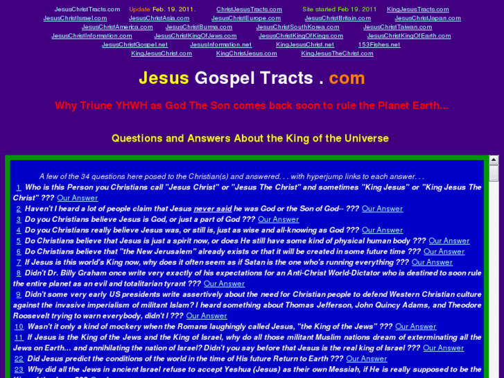 www.jesusgospeltracts.com