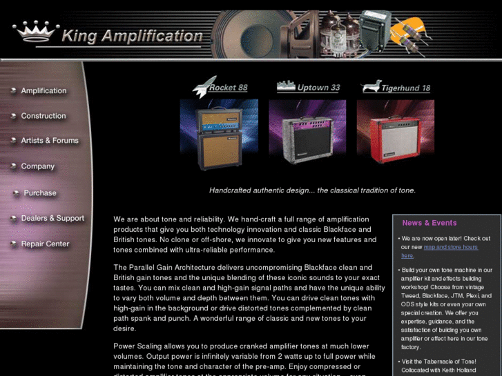www.kingamplifiers.com