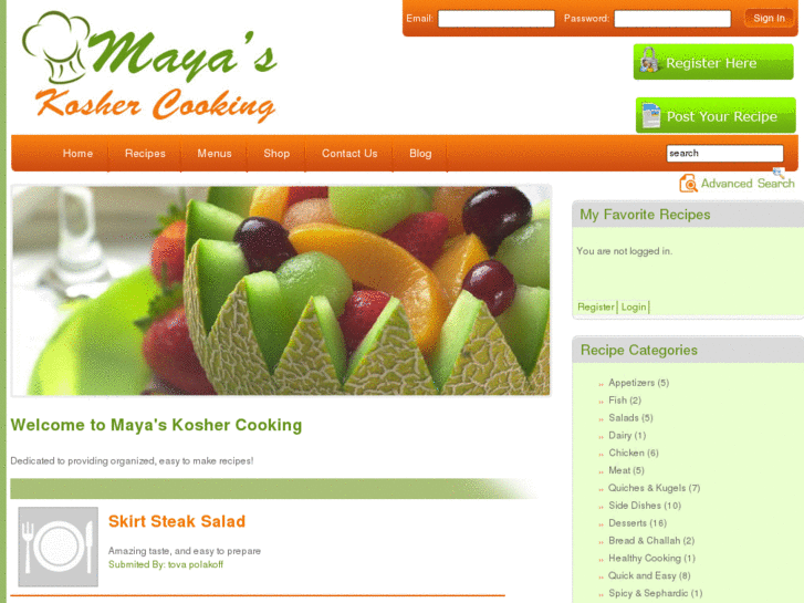 www.mayaskoshercooking.com