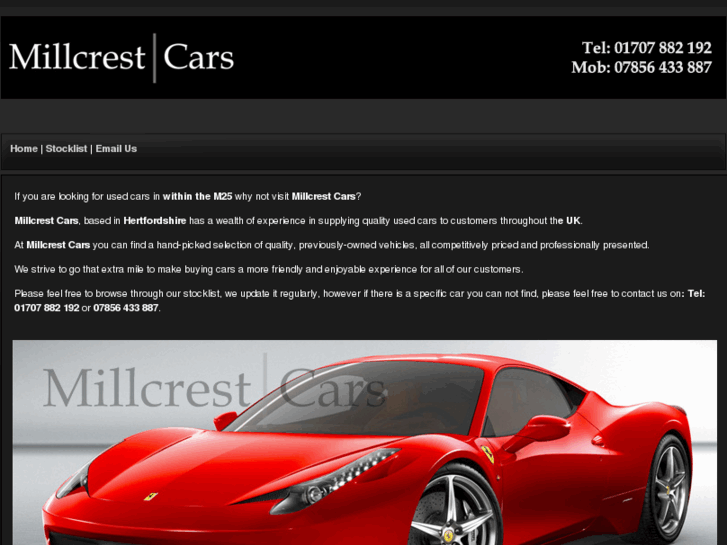 www.millcrestcars.com