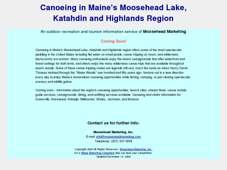 www.mooseheadcanoeing.com