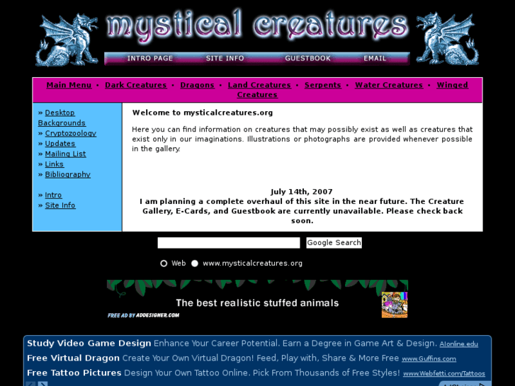 www.mysticalcreatures.org