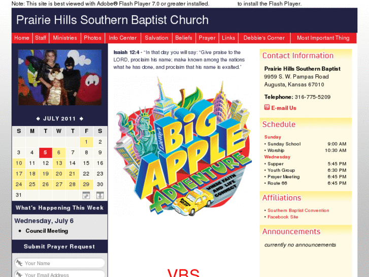www.prairiehillssbc.com