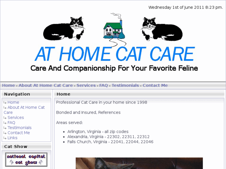 www.athomecatcare.biz