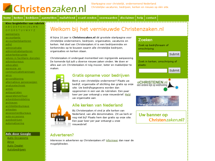 www.christenzaken.nl