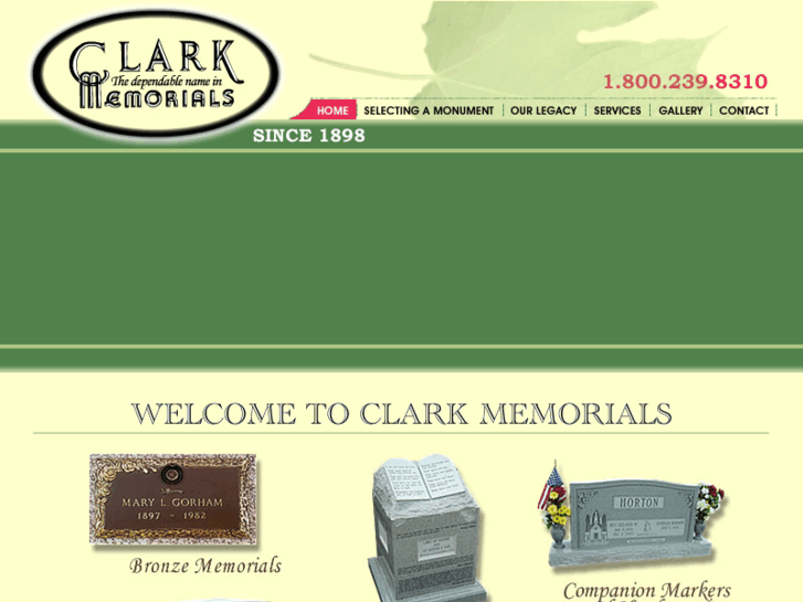 www.clarkmemorials.com