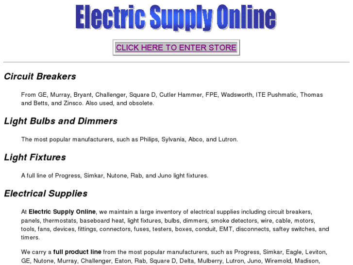 www.electricsupplyonline.com