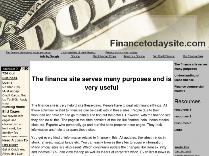 www.financetodaysite.com