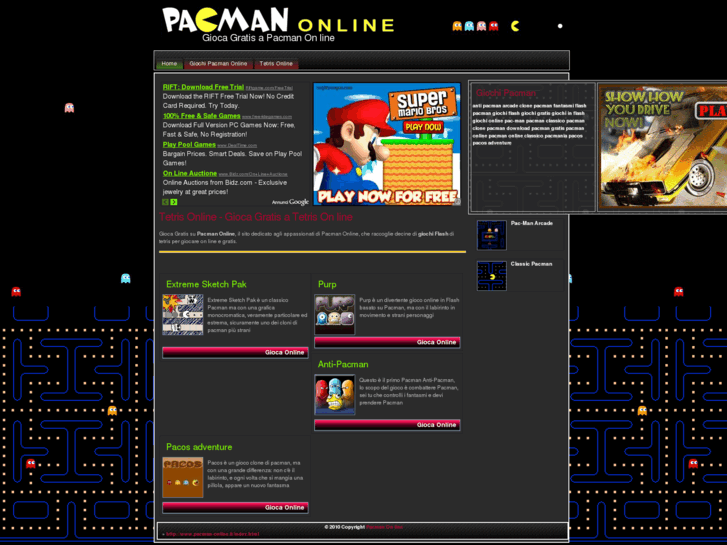 www.pacman-online.it