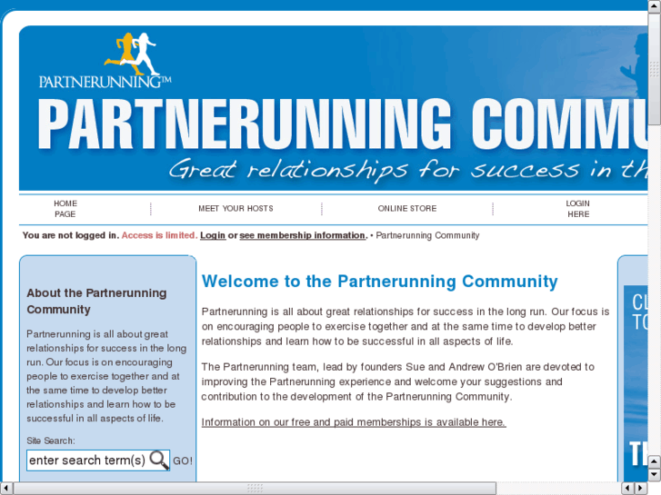 www.partnerrunningcommunity.com