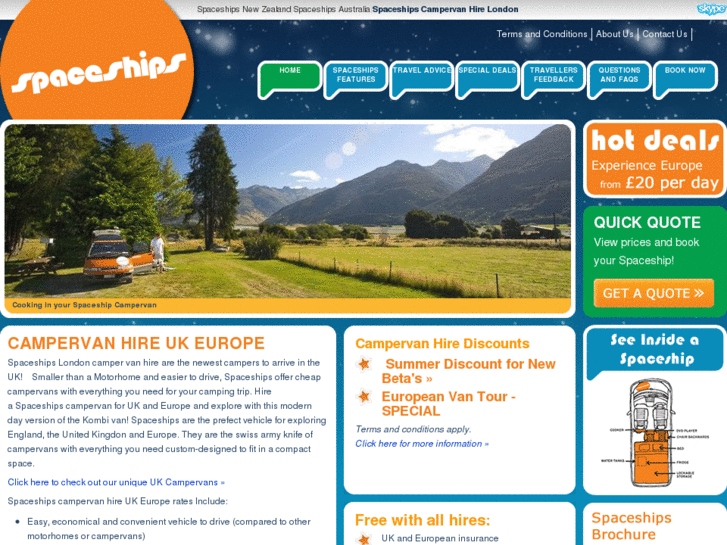 www.spaceshipsrentals.co.uk