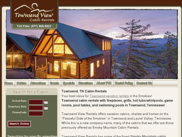 www.townsendviewcabinrentals.com