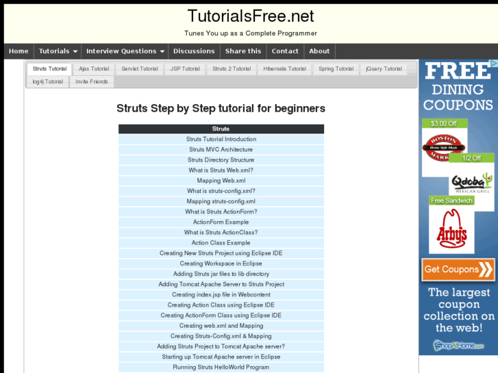 www.tutorialsfree.net