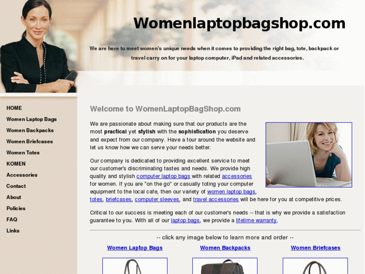 www.womenlaptopbagshop.com