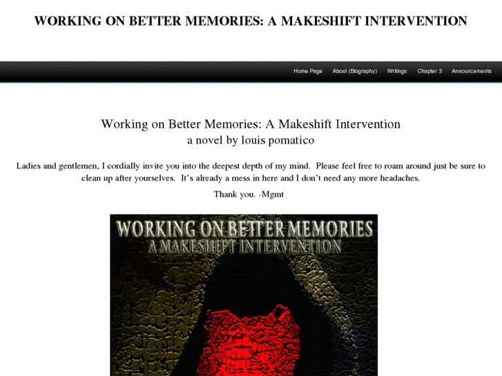 www.workingonbettermemories.com