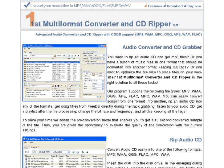 www.1st-multiformat-converter-cd-ripper.com