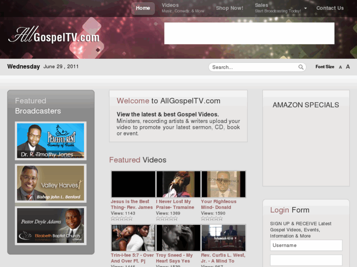 www.allgospeltv.com