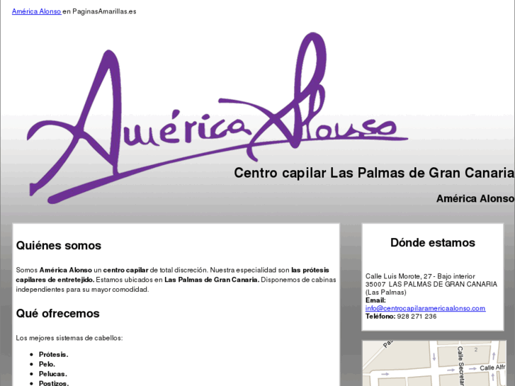 www.centrocapilaramericaalonso.com