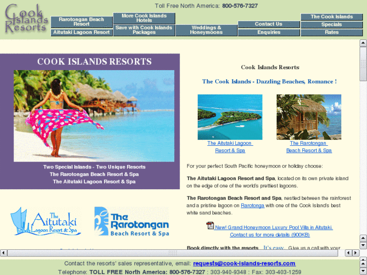 www.cook-islands-resorts.com