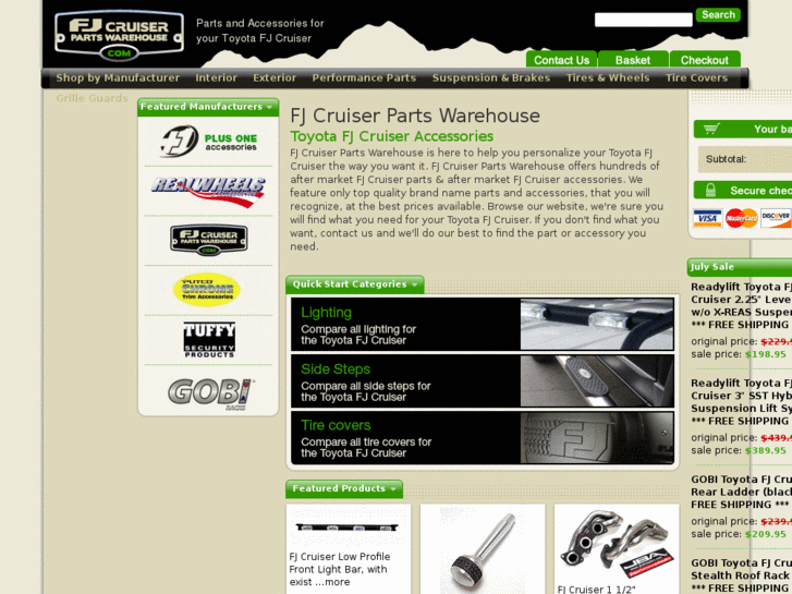 www.fjcruiserpartswarehouse.com