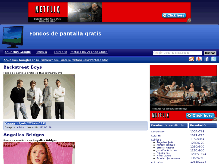 www.fondospantallagratis.es