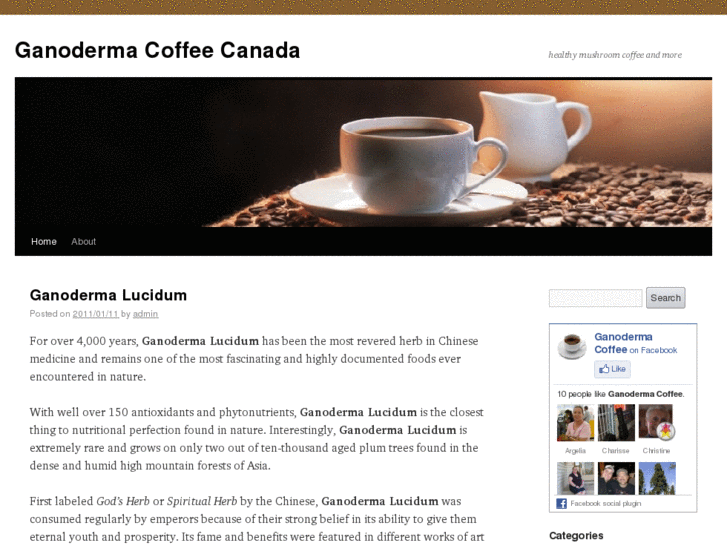 www.ganodermacoffeecanada.org