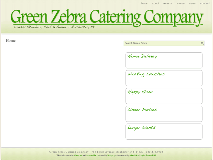 www.greenzebracatering.com