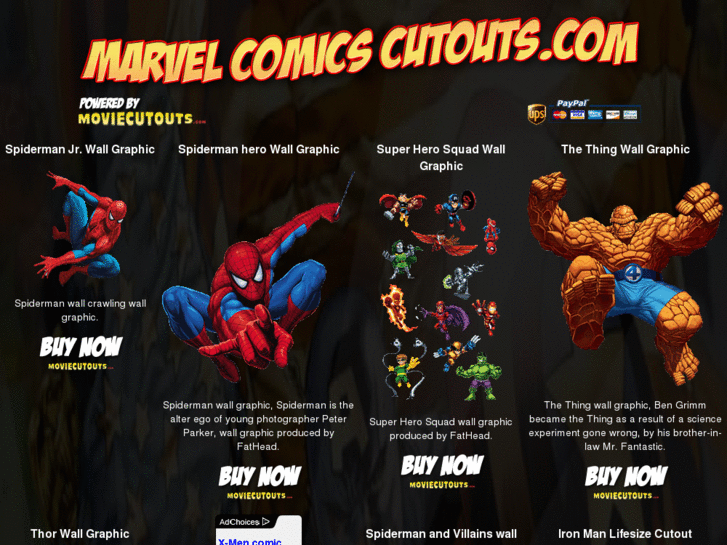 www.marvelcomicscutouts.com