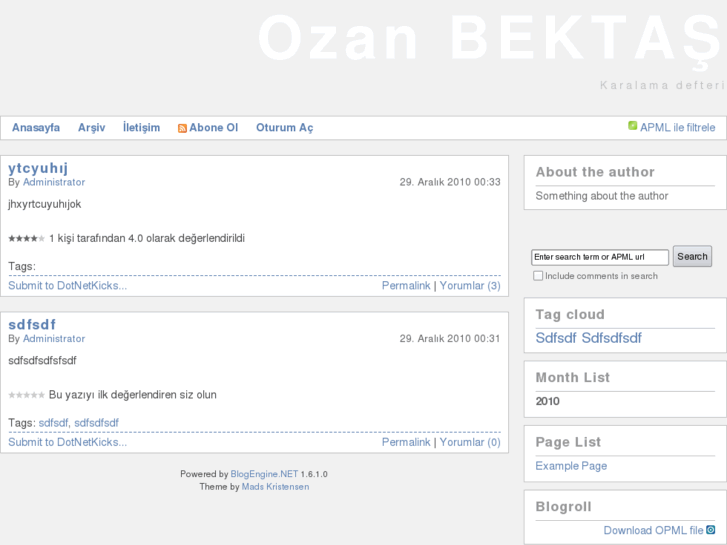 www.ozanbektas.com