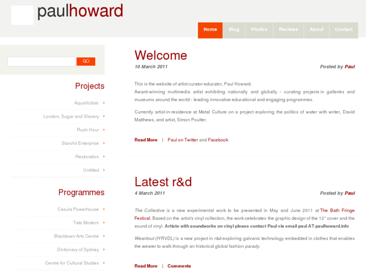 www.paulhoward.info