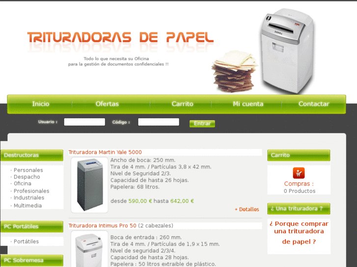 www.trituradoradepapel.com