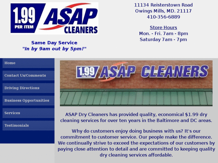 www.asapcleaners.net