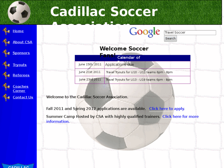 www.cadillacsoccer.com