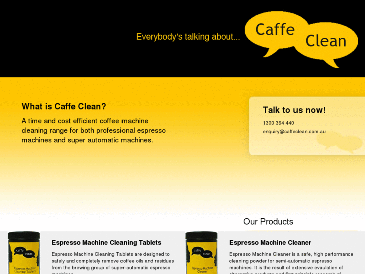 www.caffeclean.com