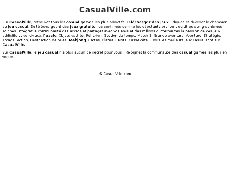 www.casual-villes.com