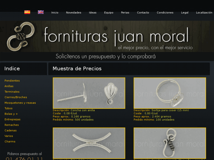 www.forniturasjuanmoral.com