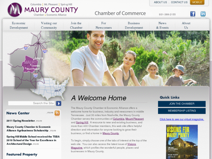 www.maurycountychamberandeconomicalliance.com