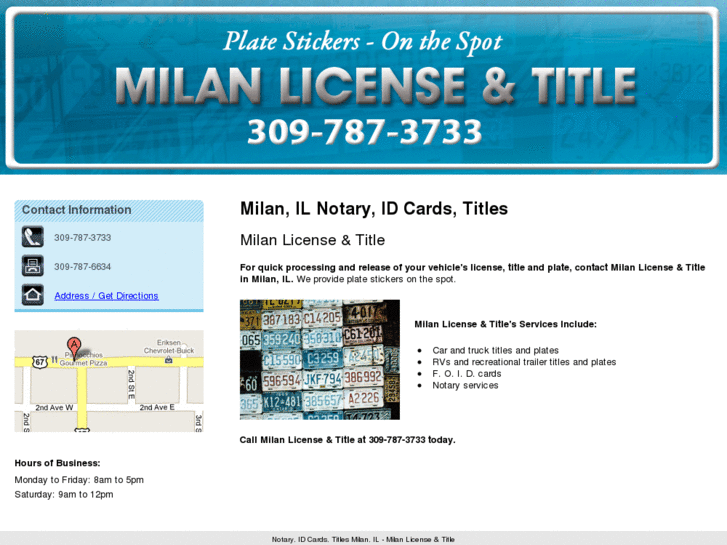 www.milanlicenseandtitle.com