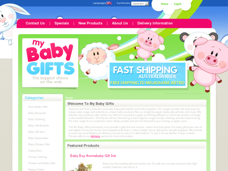 www.mybabygifts.com.au