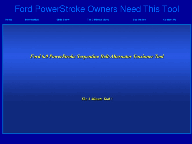 www.powerstrokeserpentinebelt-alternatortensionertool.com