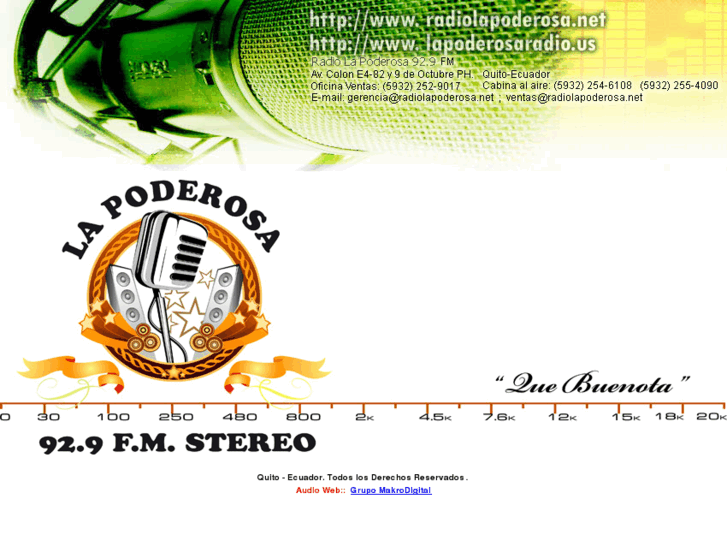www.radiolapoderosa.net