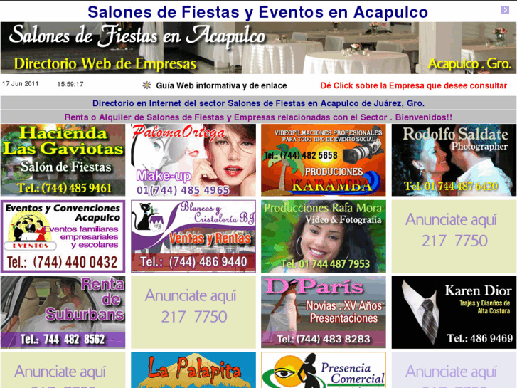 www.salonesdefiestasenacapulco.net