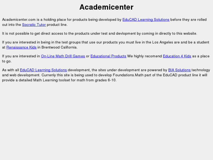 www.academicenter.com