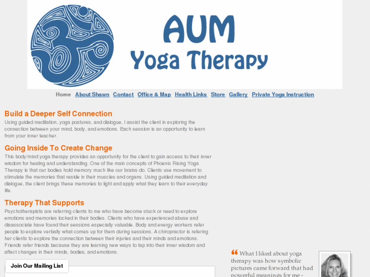 www.aumyogatherapy.com