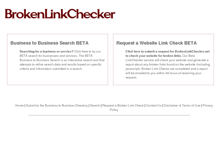 www.brokenlinkchecker.net