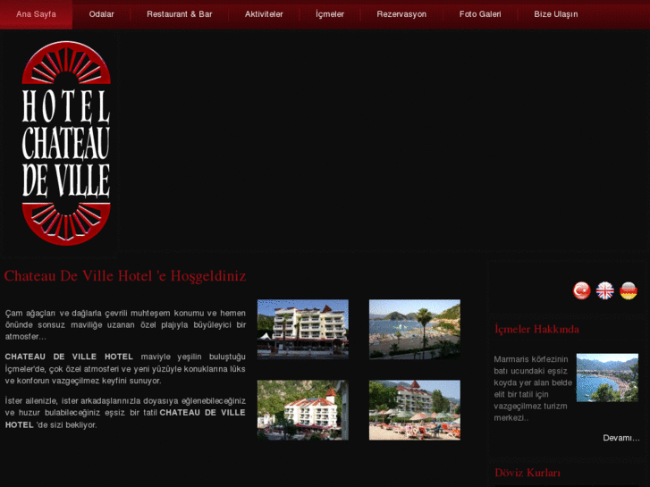 www.chateaudevillehotel.com