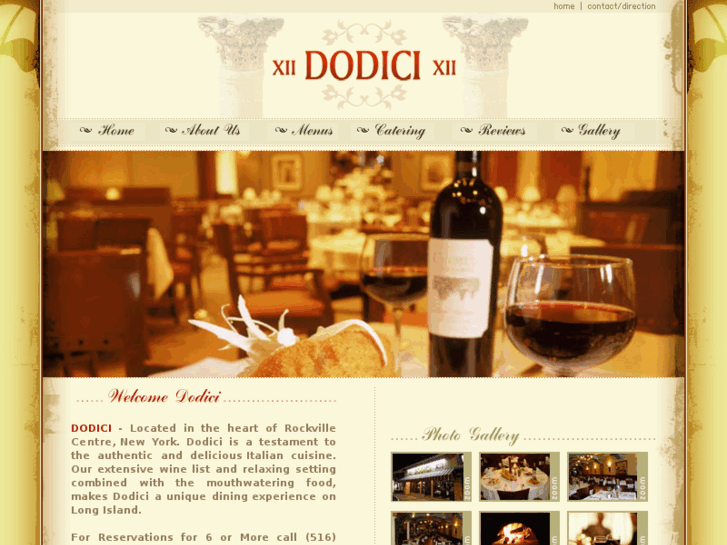 www.dodicirestaurant.com