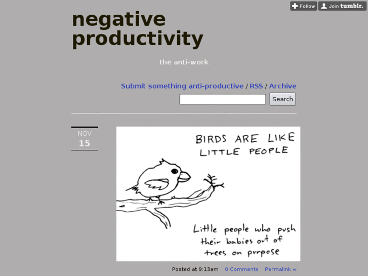 www.negativeproductivity.com