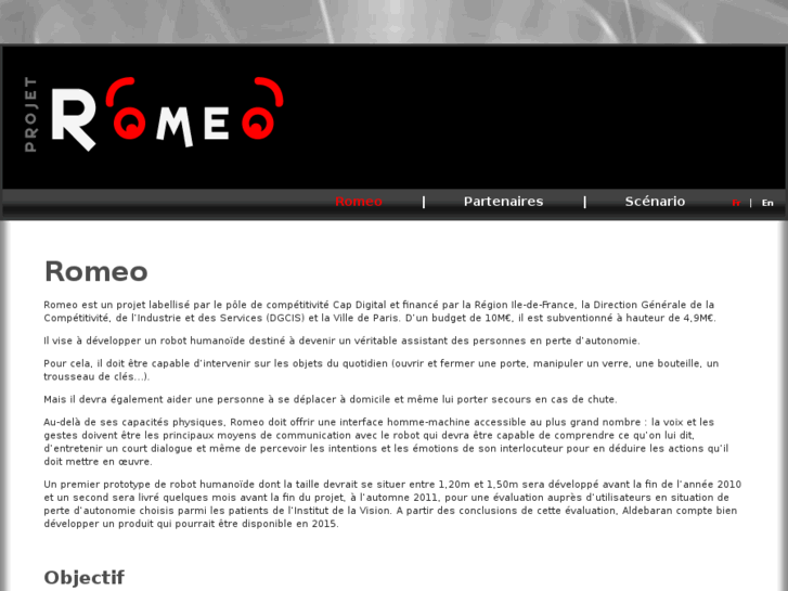 www.projetromeo.com